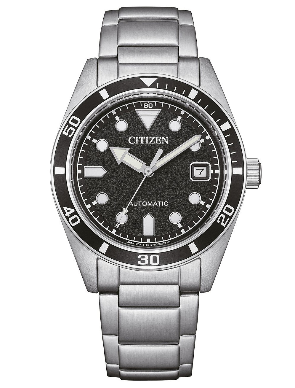 Citizen Silver Mens Analogue Watch NJ0221-50E