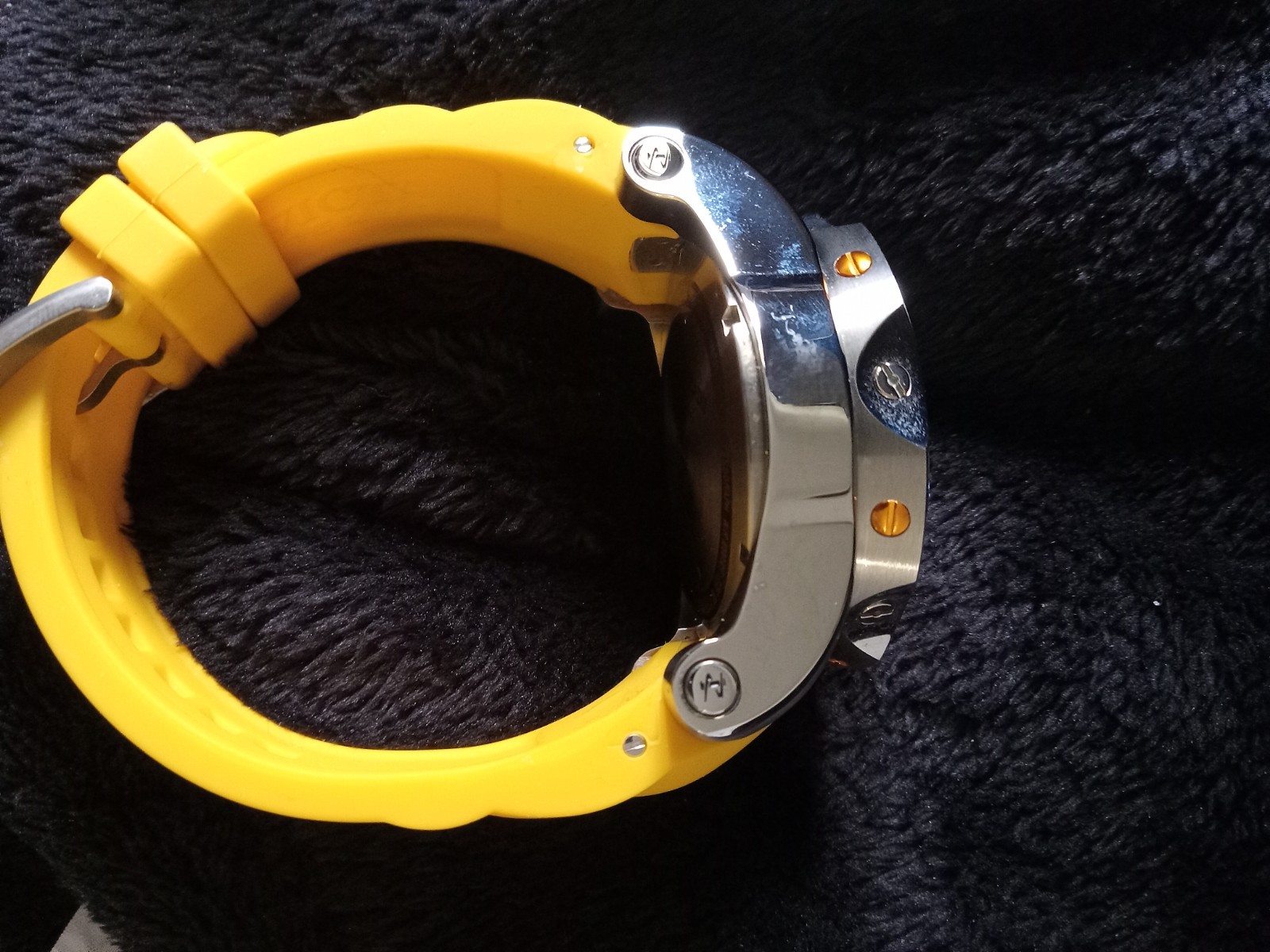 INVICTA 33085 NFL 52mm Venom Gen III Swiss Quartz Chrono Strap Watch – Steelers