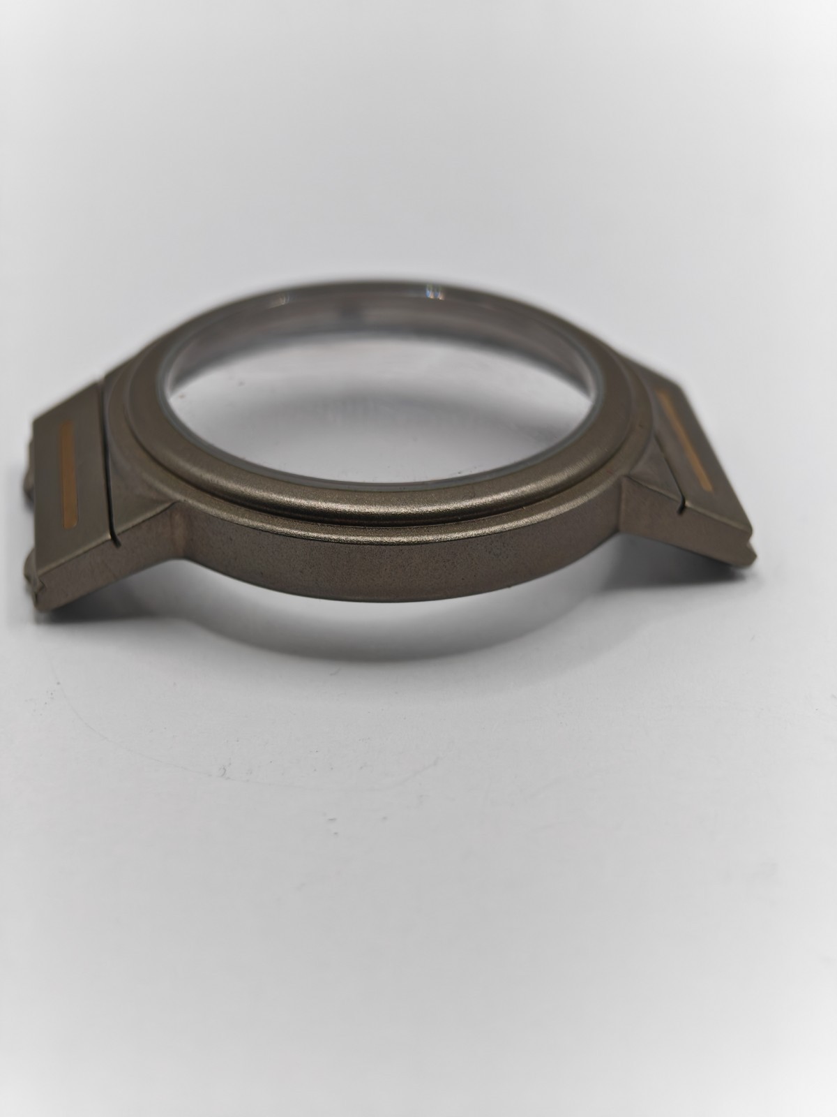 IWC Porsche Design Titanium & Gold Watch Case.