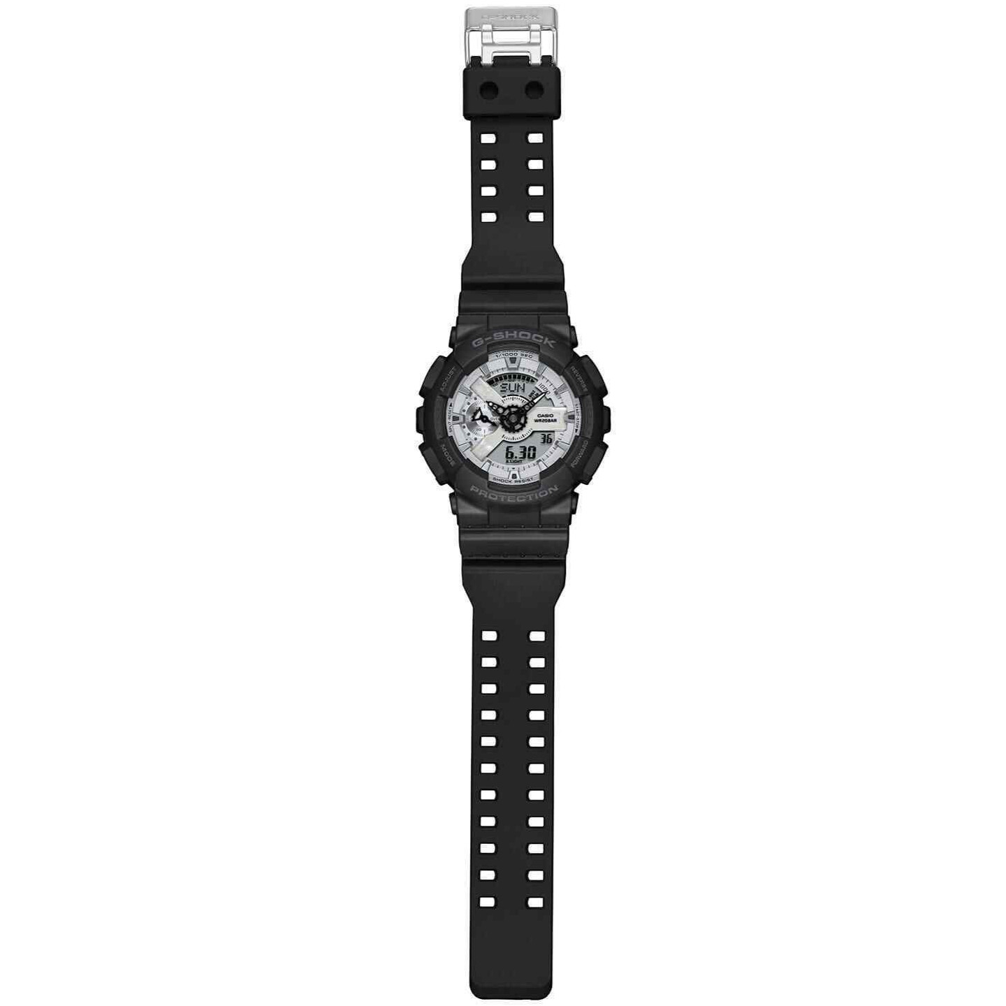 Casio G-Shock GA-110WD-1AJF Quartz White Dial 51.2 mm Watch