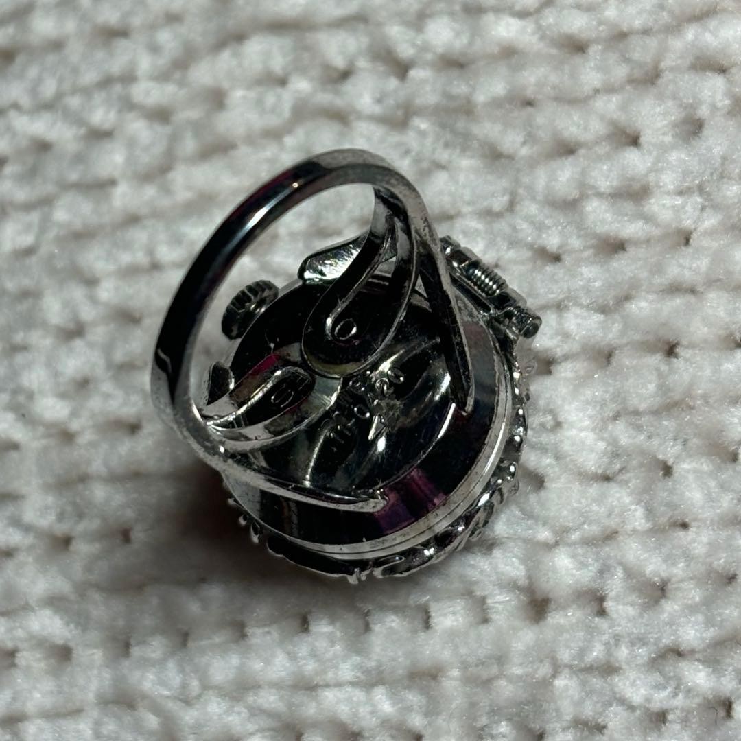 Rare, excellent condition SEIKO ring watch, hand-wound, antique ring watch.