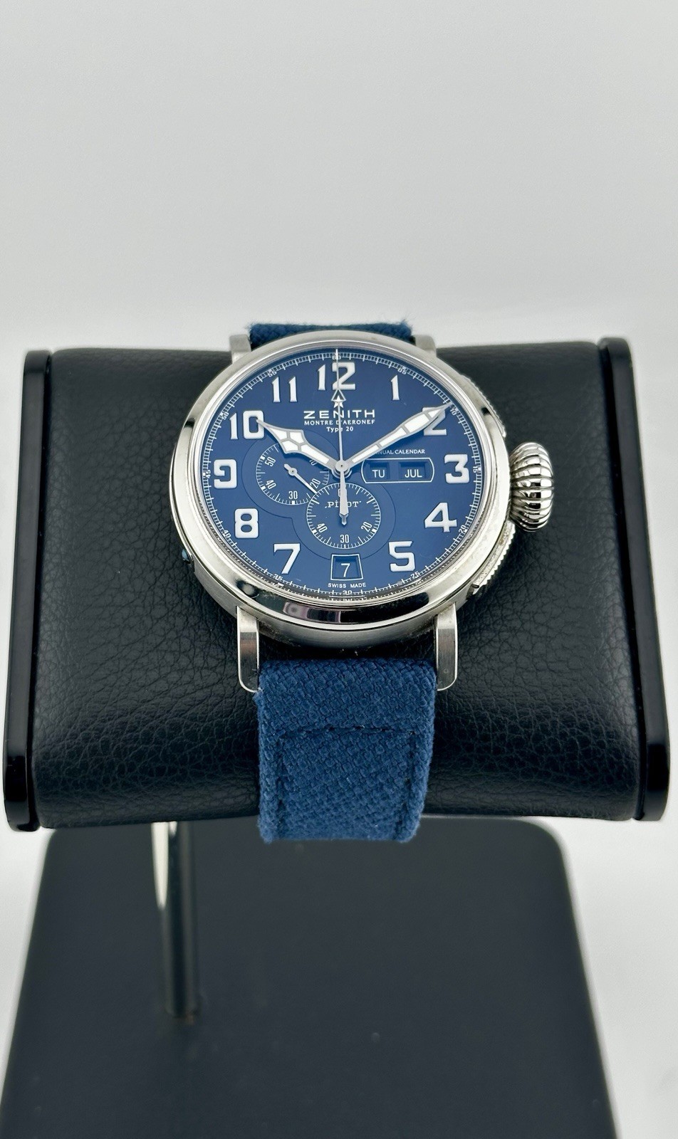 ZENITH Pilot Montre d’Aeronef Type 20 Annual Calendar 03.2430.4054 48mm COMPLETE