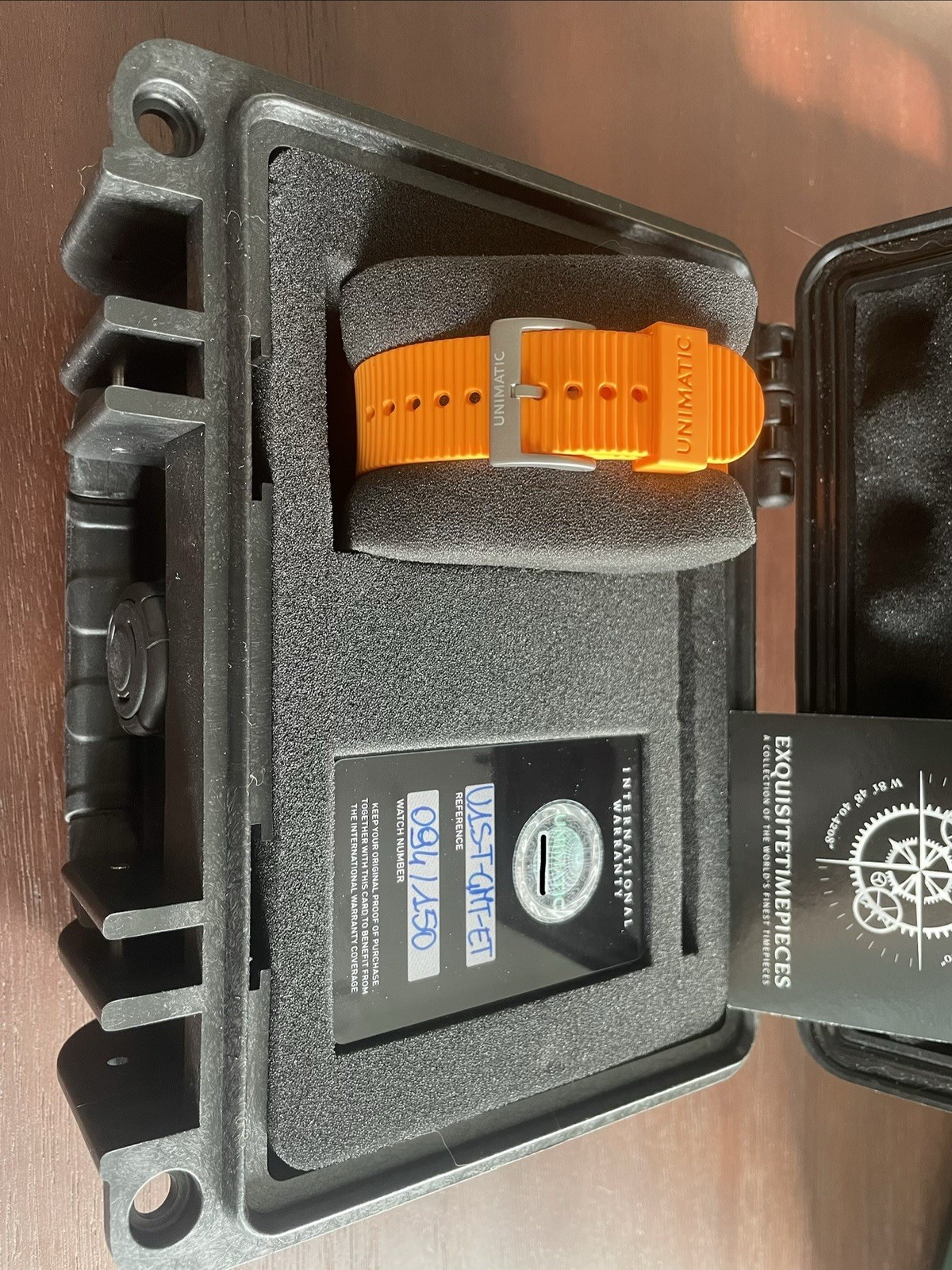 Unimatic x Exquisite Timepieces GMT Limited Edition U1S-T-GMT-ET W/Box & Papers