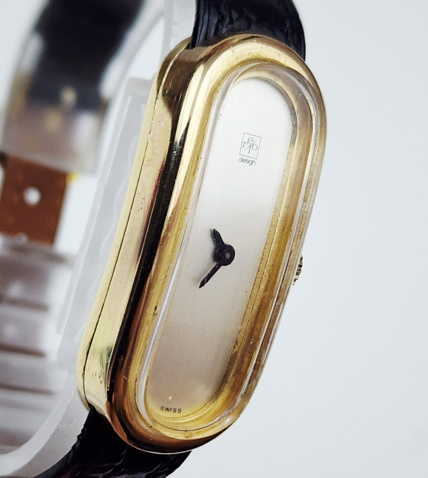 Ultra RARE,UNIQUE Women’s SWISS Vintage 925 STERLING SILVER Watch RETO DESIGN.