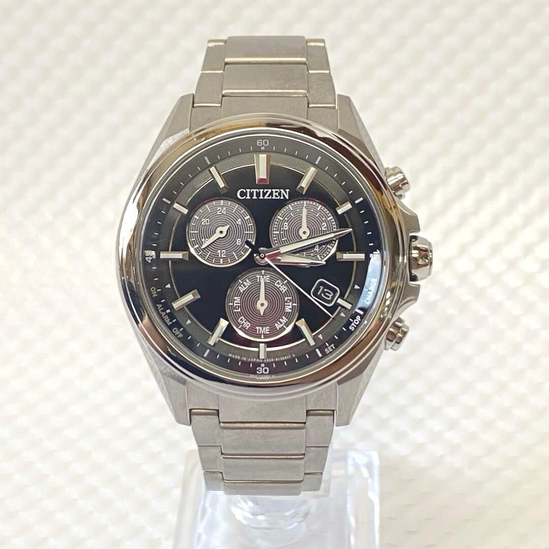 Citizen Authentic Attesa Solar Chronograph Date 10 Bar Mens Watch E820 S096081