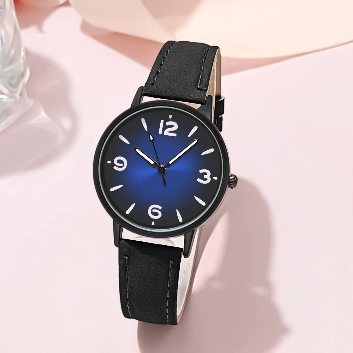 Pu Leather Women Casual Quartz For Women Gift