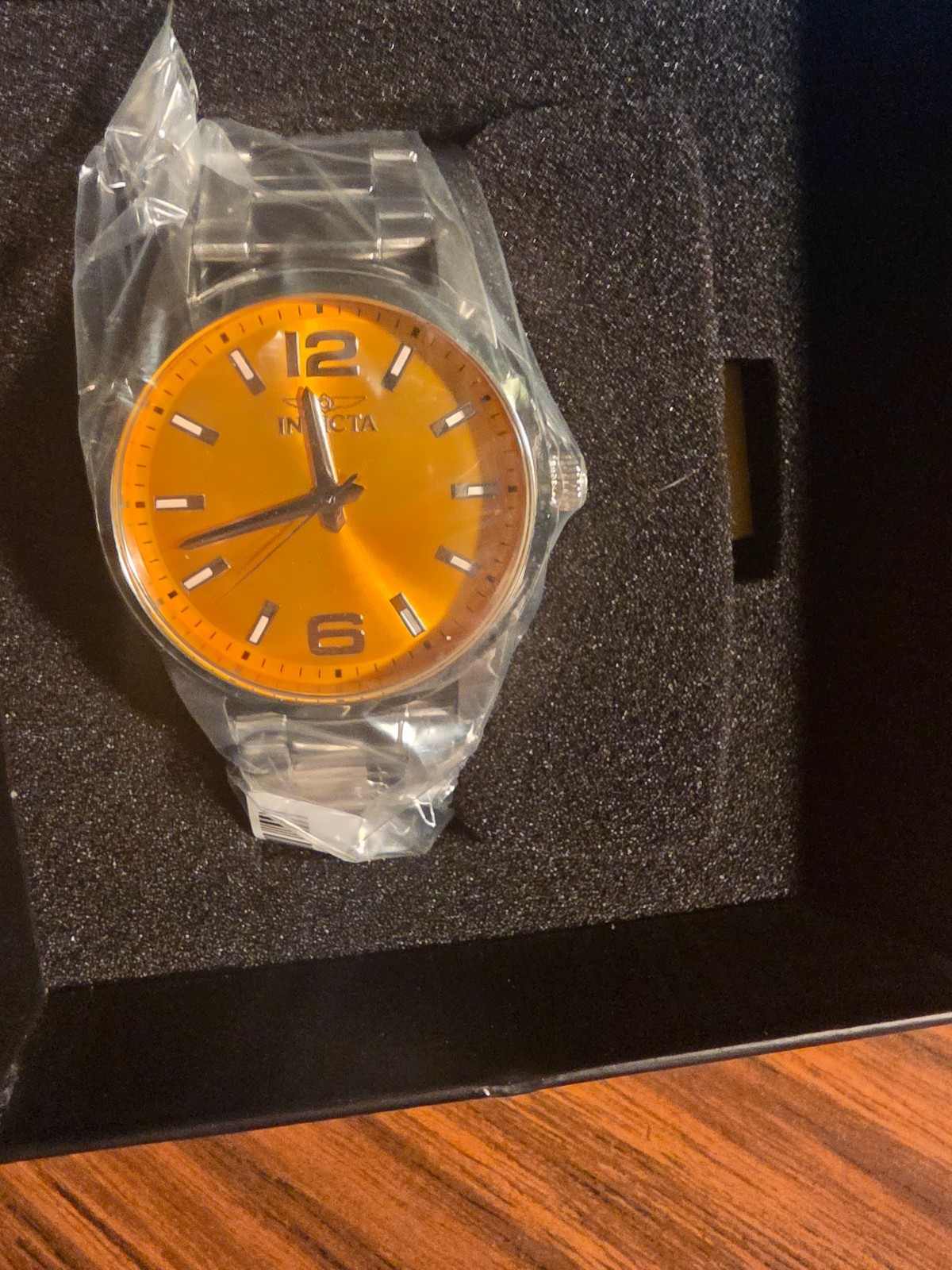 Invicta Celestial 48493 Men’s Watch 43mm Steel Yellow Dial NIB MSRP $495