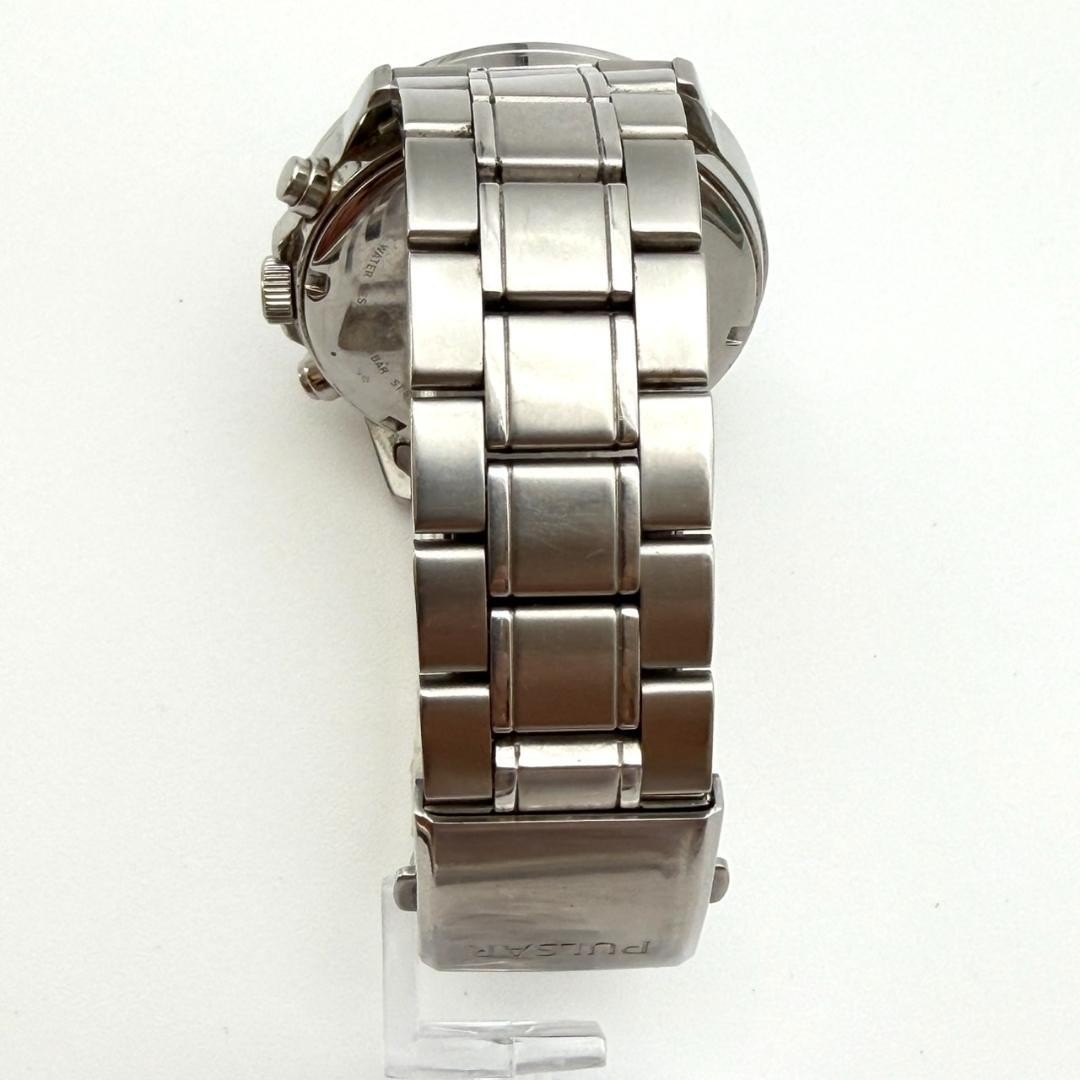 Seiko Pulsar Chronograph Date Watch, New Battery, Men’s, Working Condition