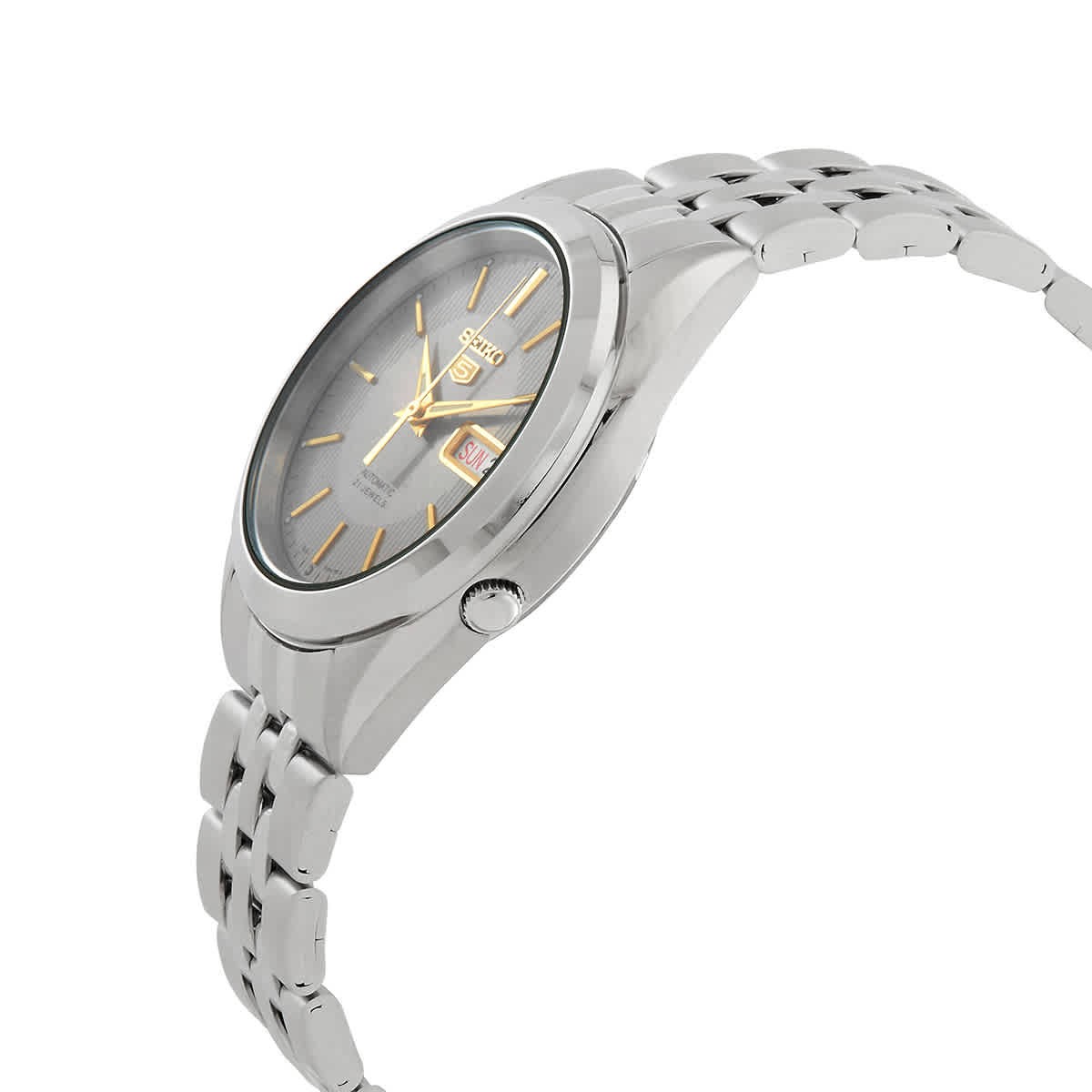 Seiko 5 Automatic Grey Dial Men’s Watch SNKL19K1
