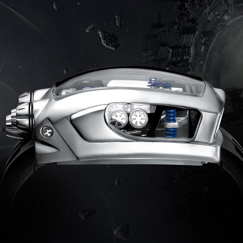 2024 PINDU Men’s Engine Cool Automatic Mechanical Watch Piston Design Trend