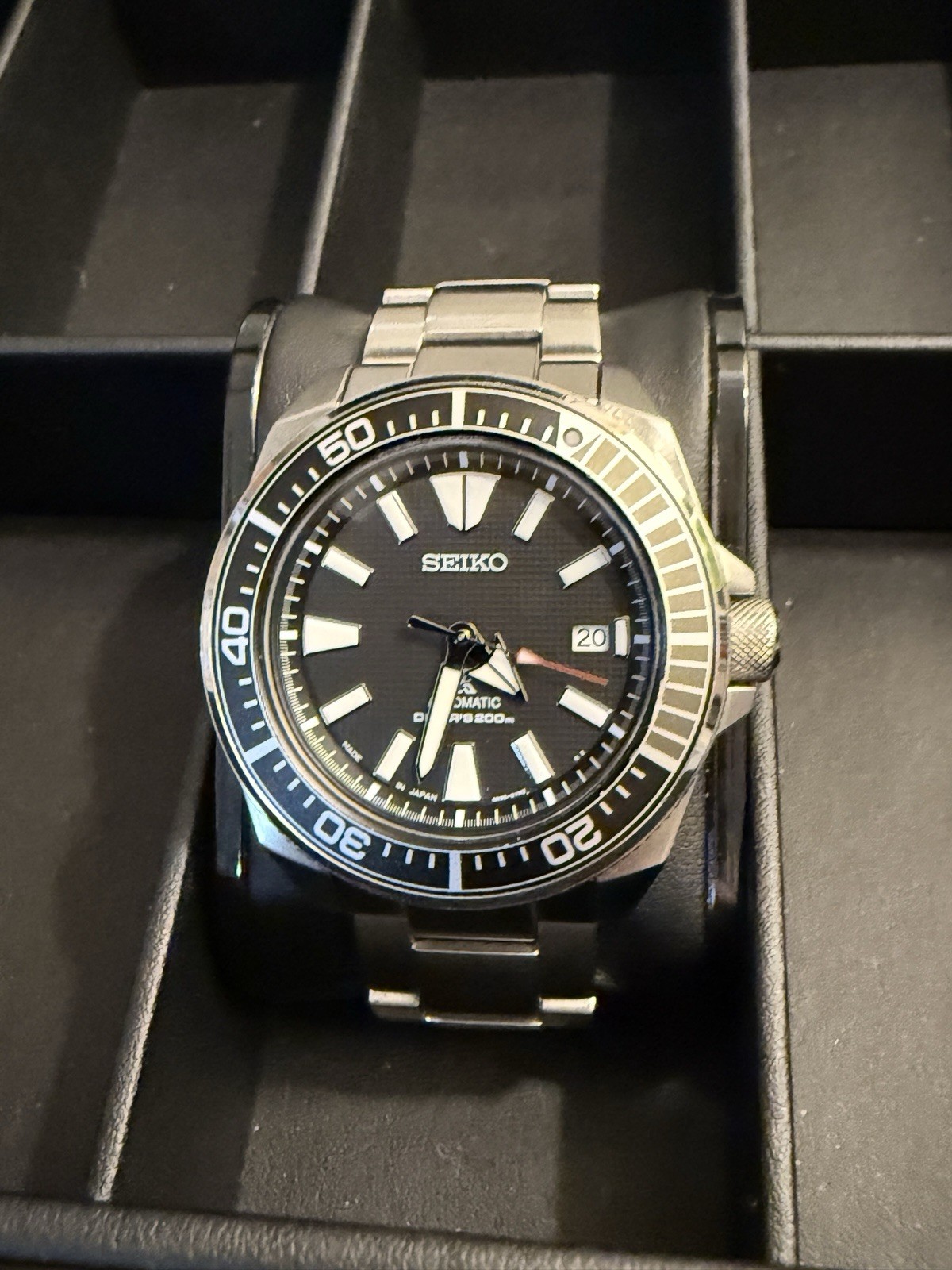Seiko Prospex Samurai Ref. SRPF03K1, 4R35-01V0, Automatic Movement Watch