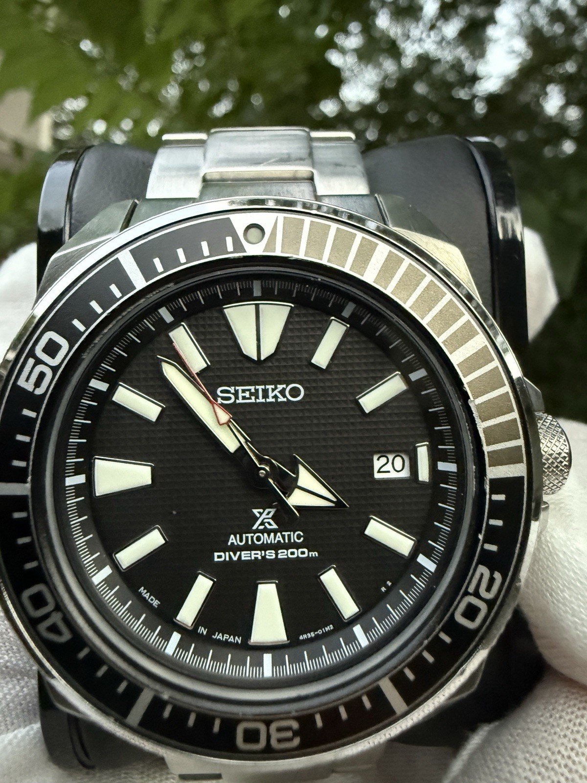 Seiko Prospex Samurai Ref. SRPF03K1, 4R35-01V0, Automatic Movement Watch