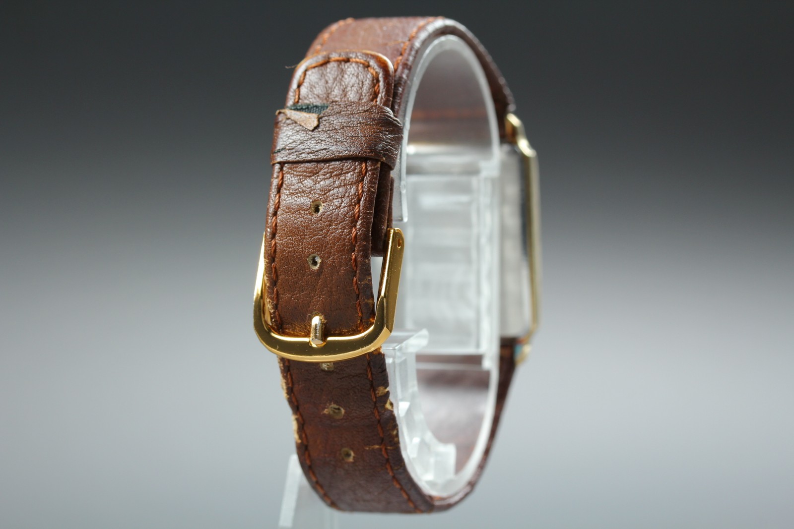 [Near MINT] Seiko Dolce 7731-5210 Gold Dial Quartz Men’s Watch From JAPAN