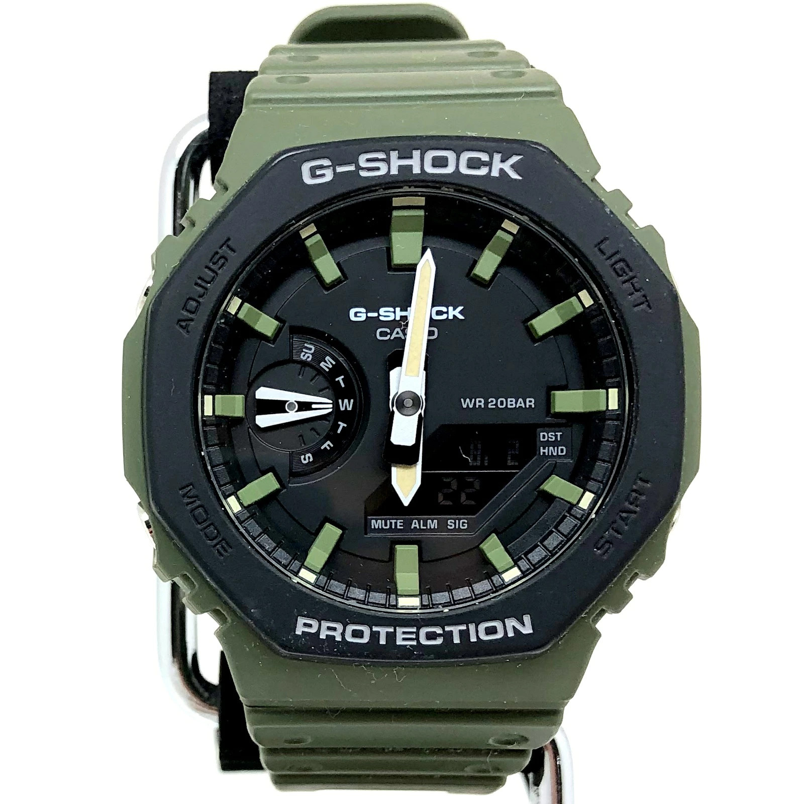 CASIO G-SHOCK GA-2110SU-3AJF Khaki Green Octagon Utility Analog Digital