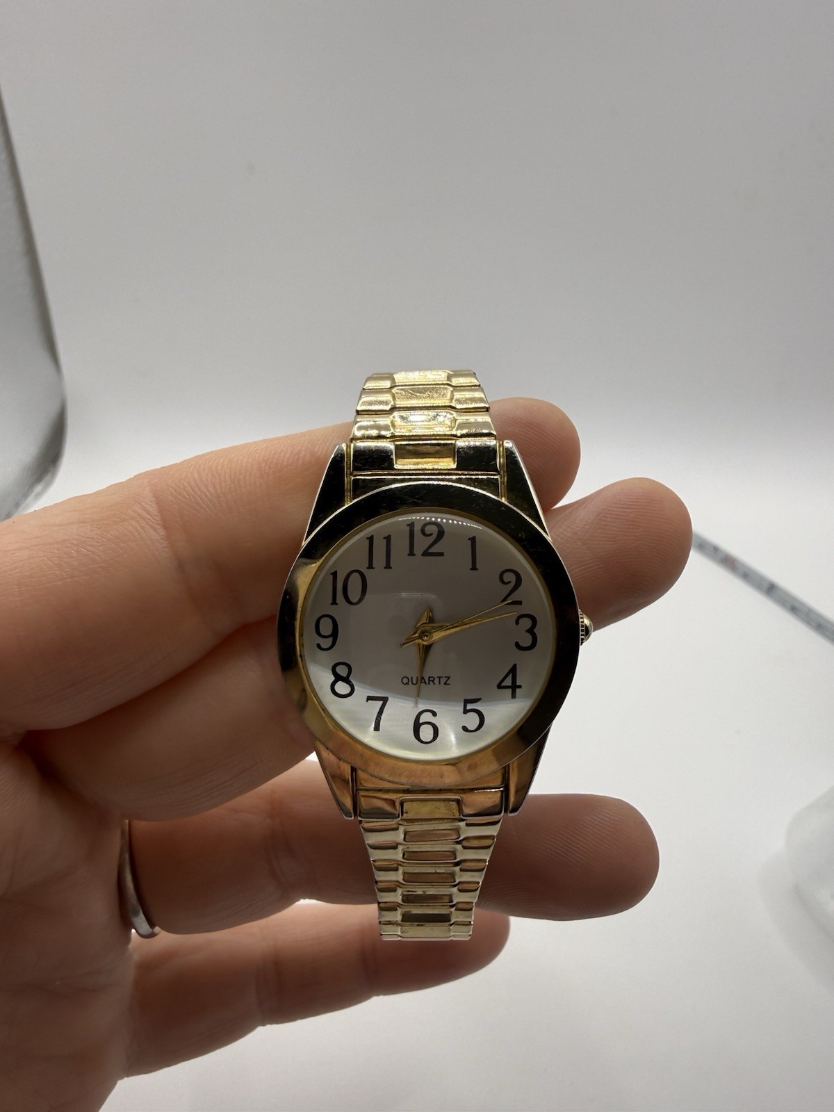 Vintage M.Z. Berger Quartz Watch Gold