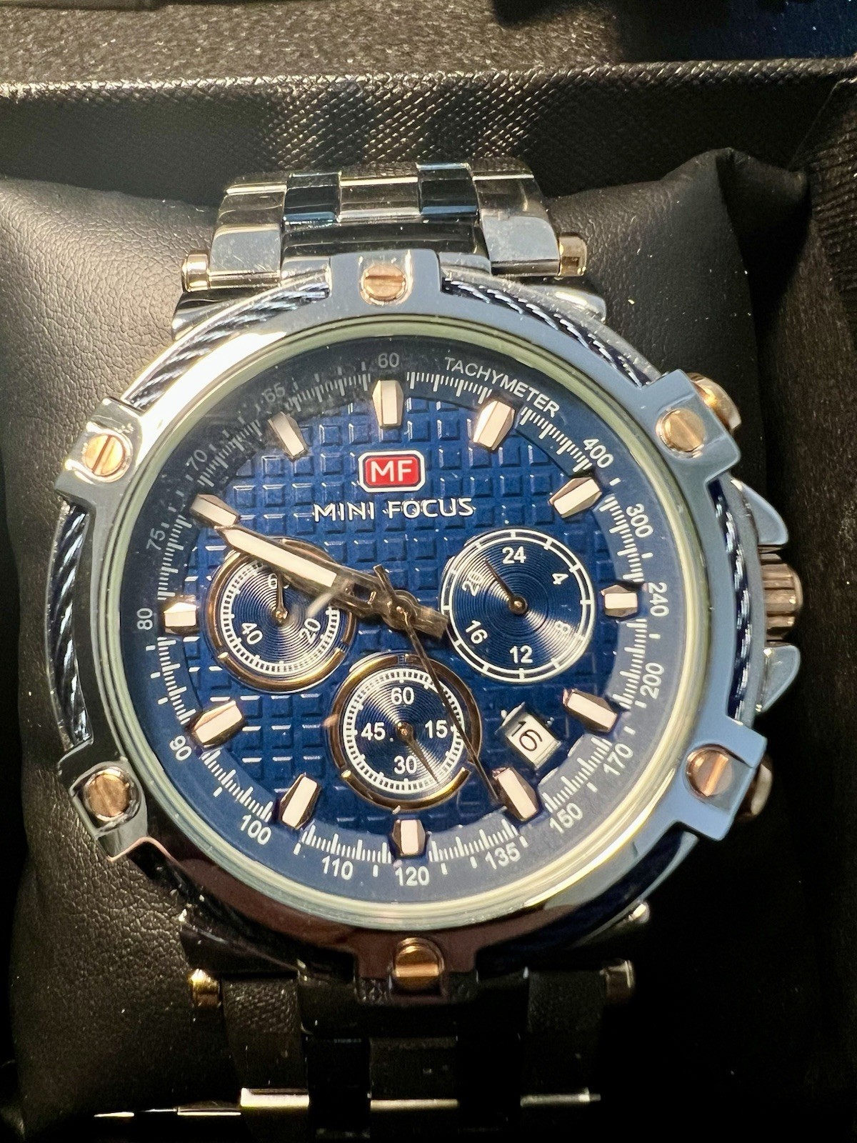 MINI FOCUS Men’s Chronograph Dress Watch