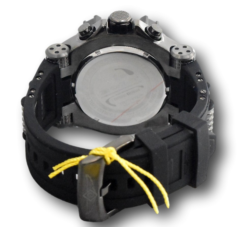 Invicta Bolt Cable Surge Men’s 52mm Triple Black Stealth Chronograph Watch 35550