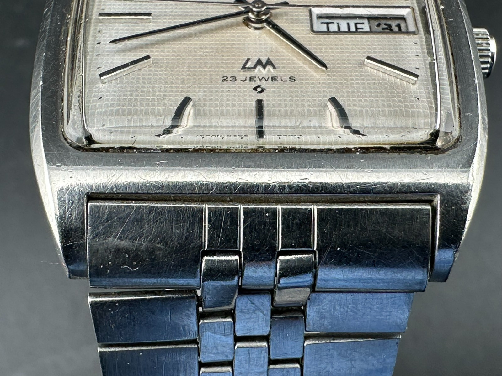 1975 Seiko LordMatic Mens Automatic Day Date Eng/Kanji 32mm Watch 5606-5220