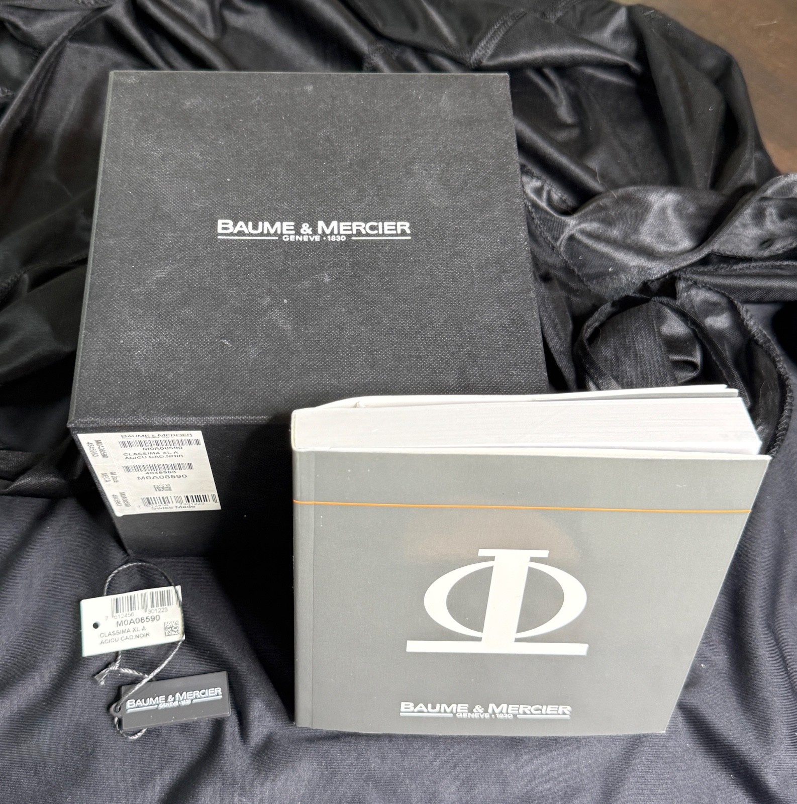 Baume & Mercier Classima XL Automatic 42mm Black Dial M0A08590 w/ Box Serviced