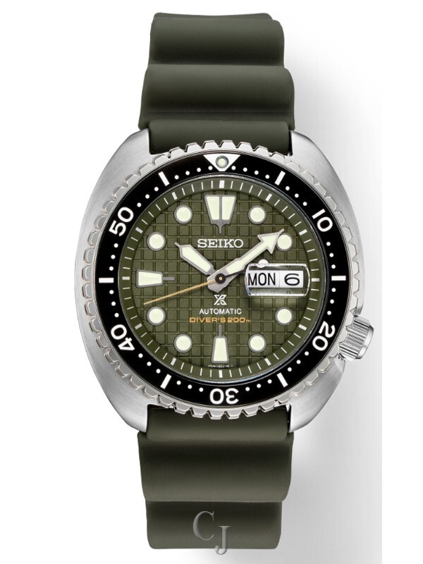 Seiko Prospex PADI Special Edition Khaki Green Dial Automatic Men’s Watch SRPE05