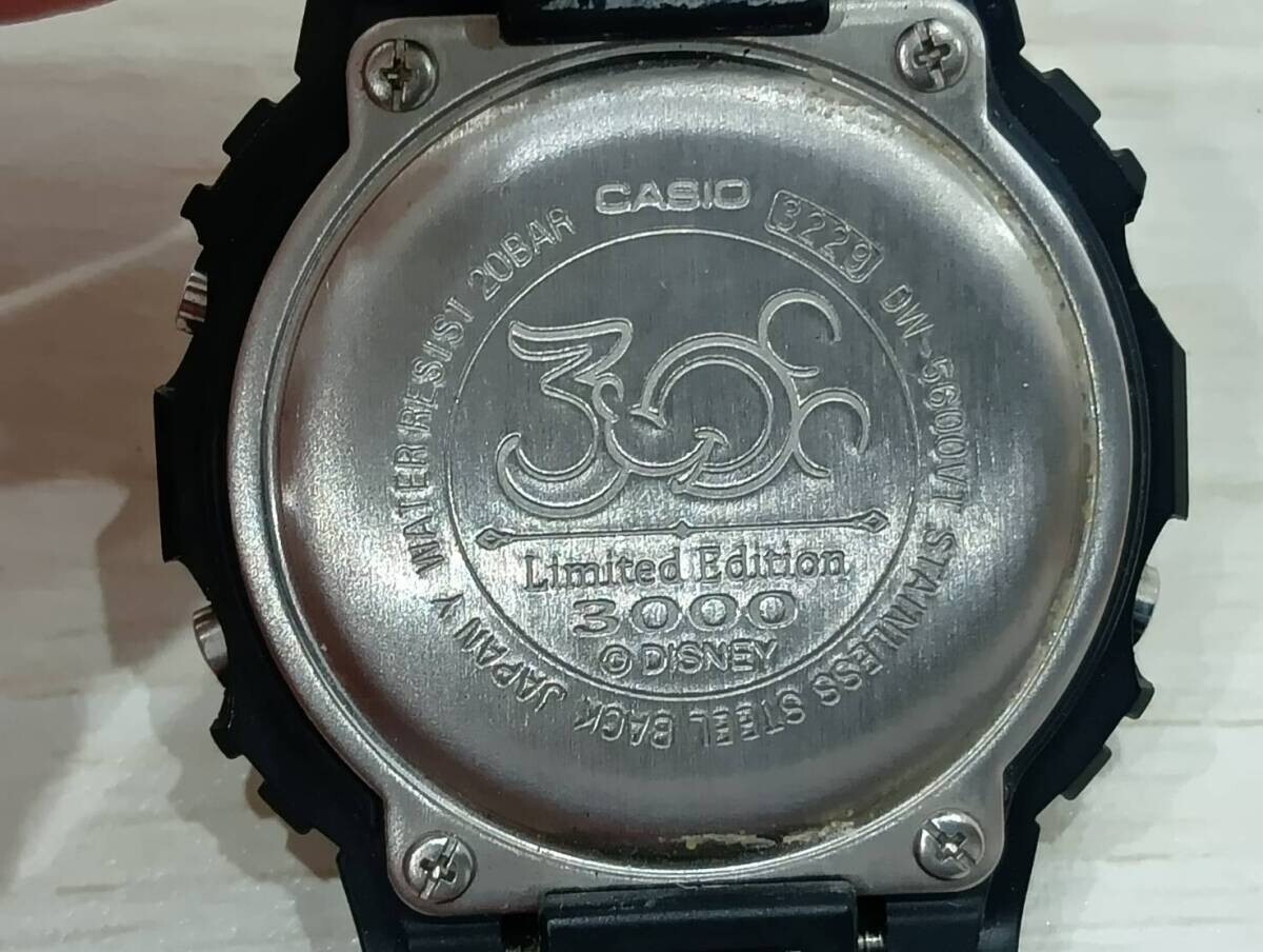 G-Shock Tokyo Disney Resort Limited Edition 30th Anniversary DW-5600VT / JAPAN