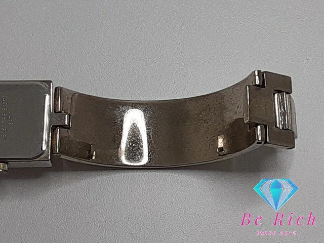 [A1R] Marie Claire Square Pink Silver SS Bracelet Quartz Watch [n4x]