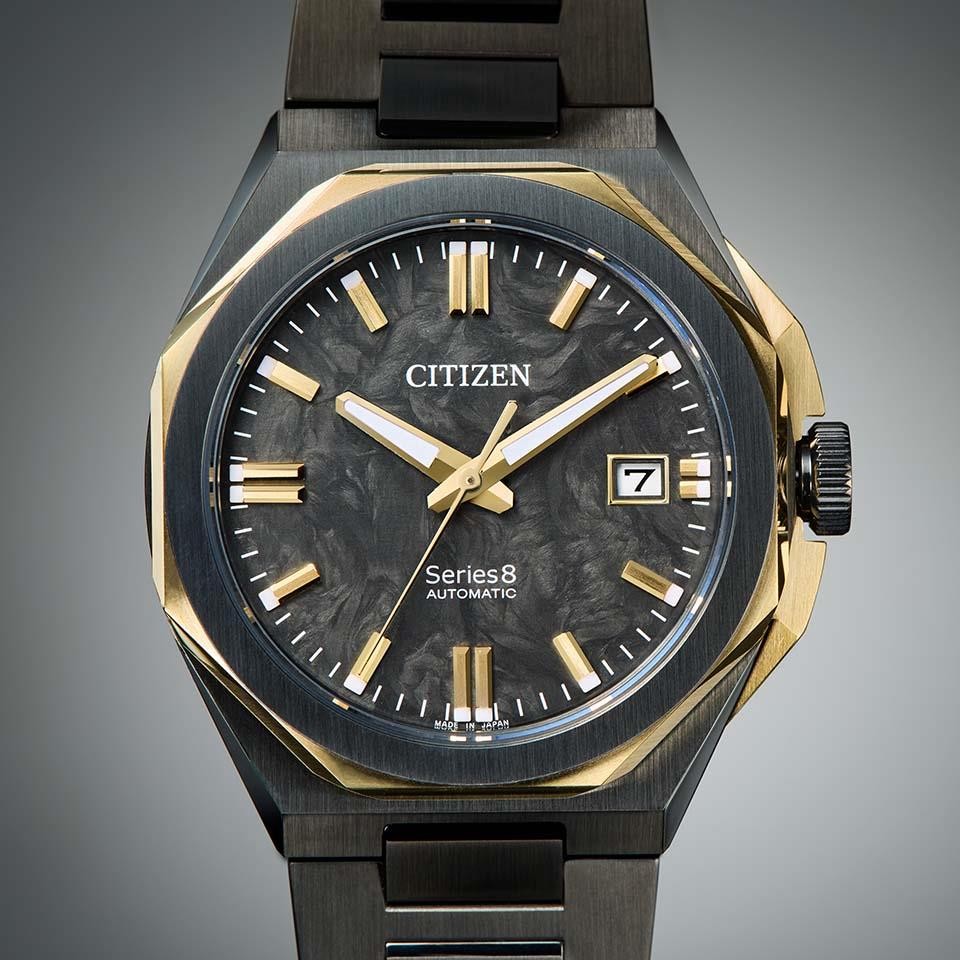 Citizen Series 8 NB6086-54E Automatic Limited Edition Black Dial 39.3mm Watch