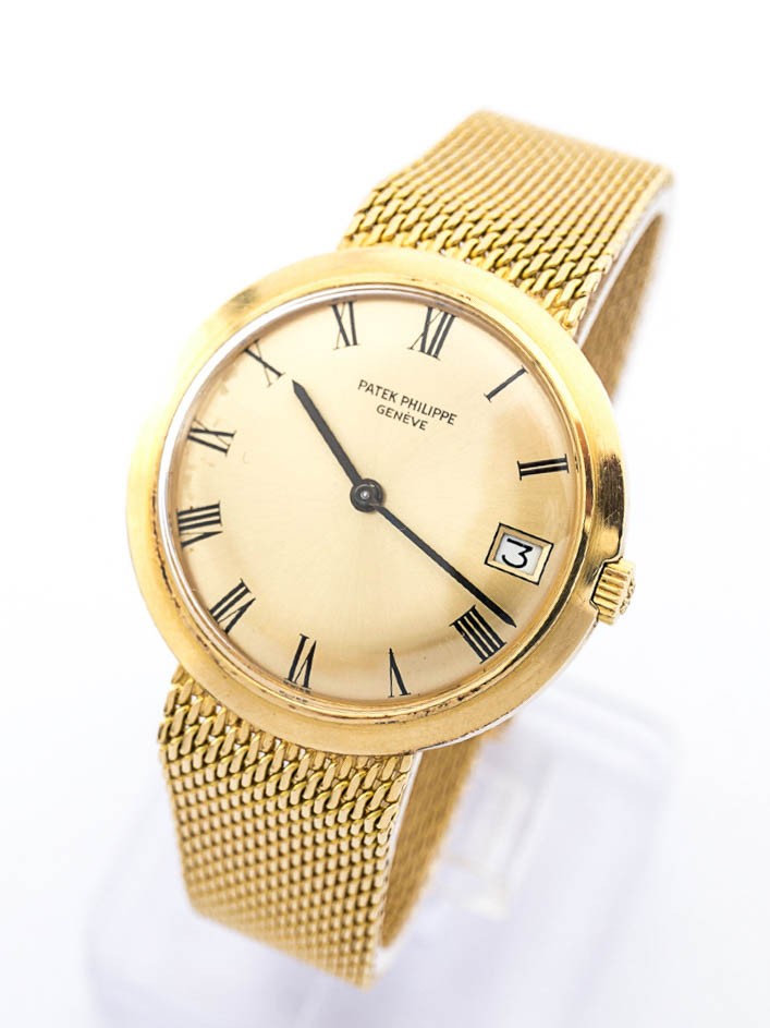 Patek Philippe 18ct Gold rotor automatic, IOS, with papers