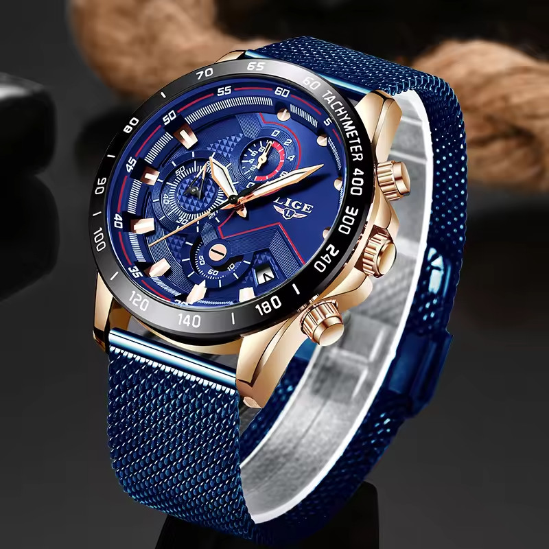2025 New Fashion Casual Luxury Luminous Waterproof Men’s Quartz Watch