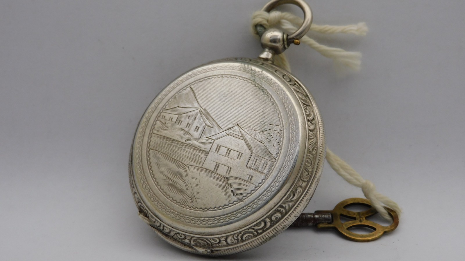 Silver Pocket Watch Works Silver Pocket Watch Works C320