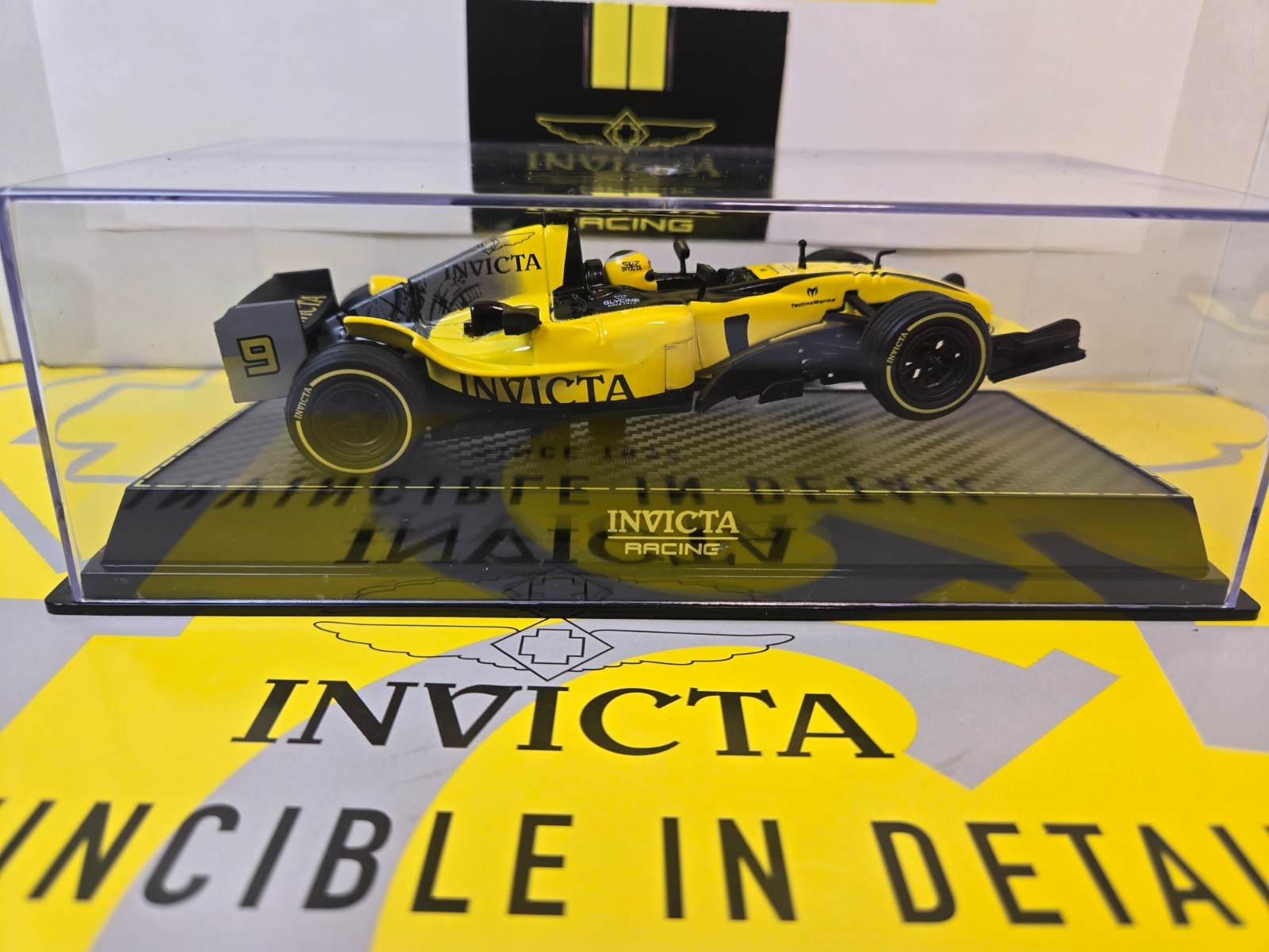 Invicta Special Edition Replica Racing Car w/ Invicta 57mm Watch (47388) Bundle