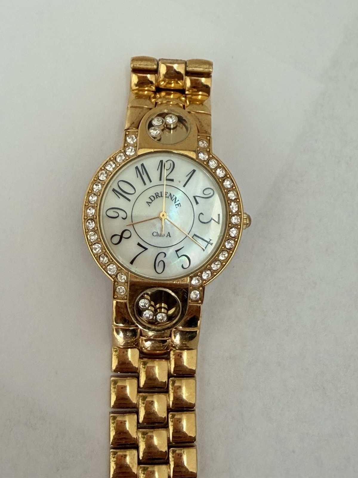 ADRIENNE Club A ADR034 Quartz Analog Women’s Watch Excellent Condition B7