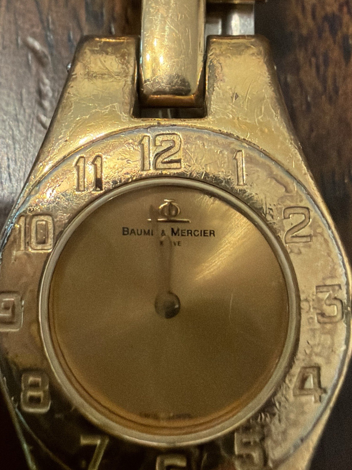 BAUME & MERCIER “Linea” GP Quartz Watch Used**NEEDS A BATTERY” FAIR CONDITION