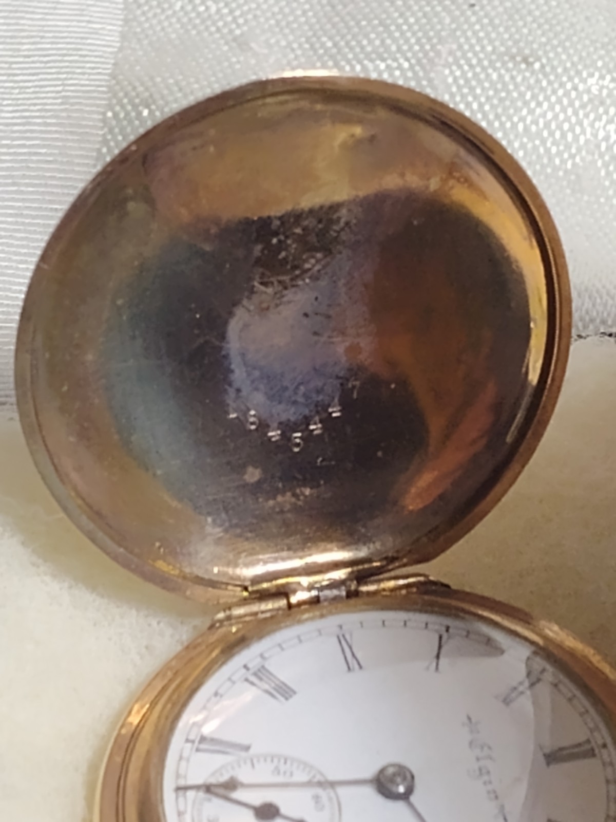 1899 Elgin National Watch Co. Grade-130 Gold Filled Pocket Watch 15 Jewels Works