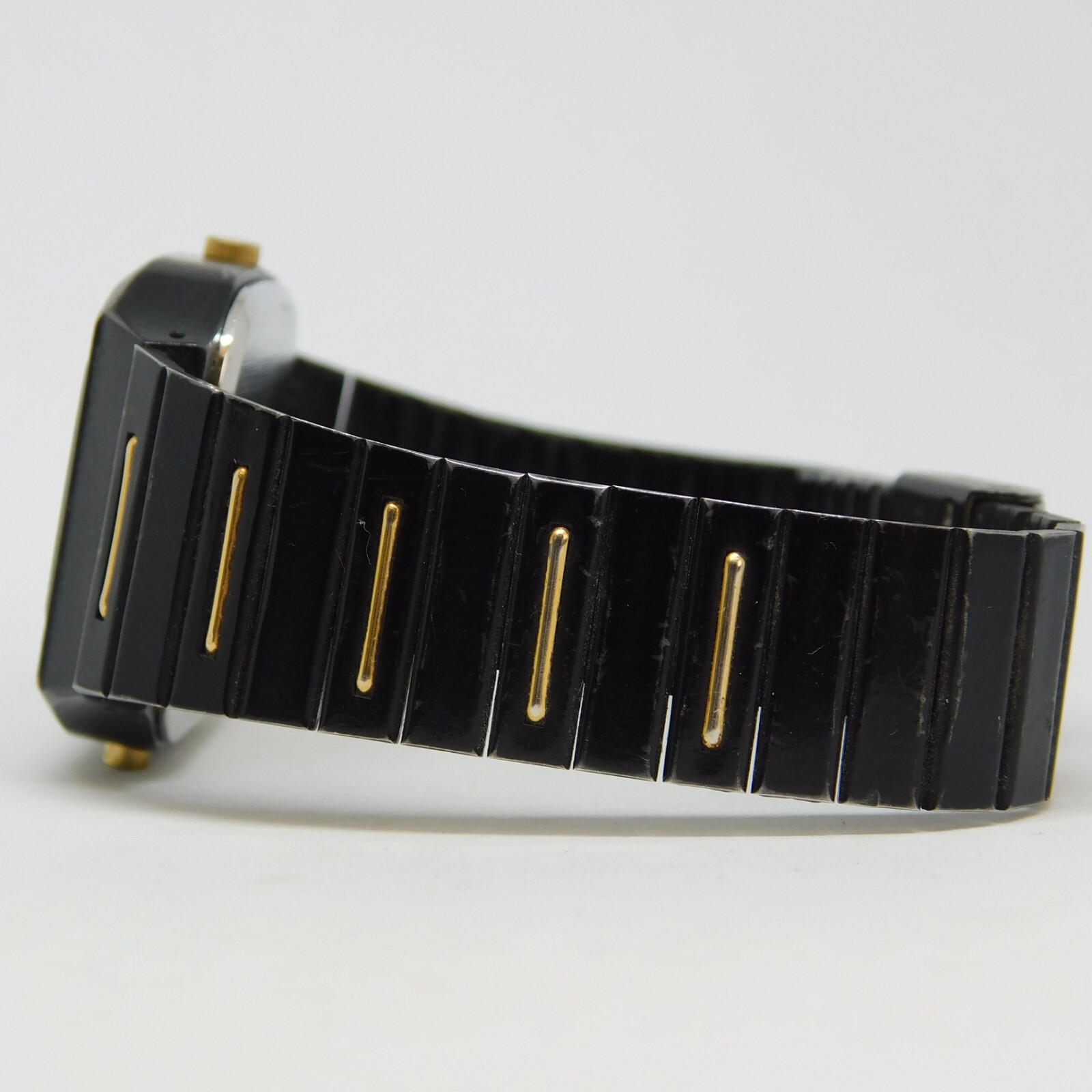 Pulsar V041-5110 Two Tone Quartz Analog Digital Men’s Watch New Battery