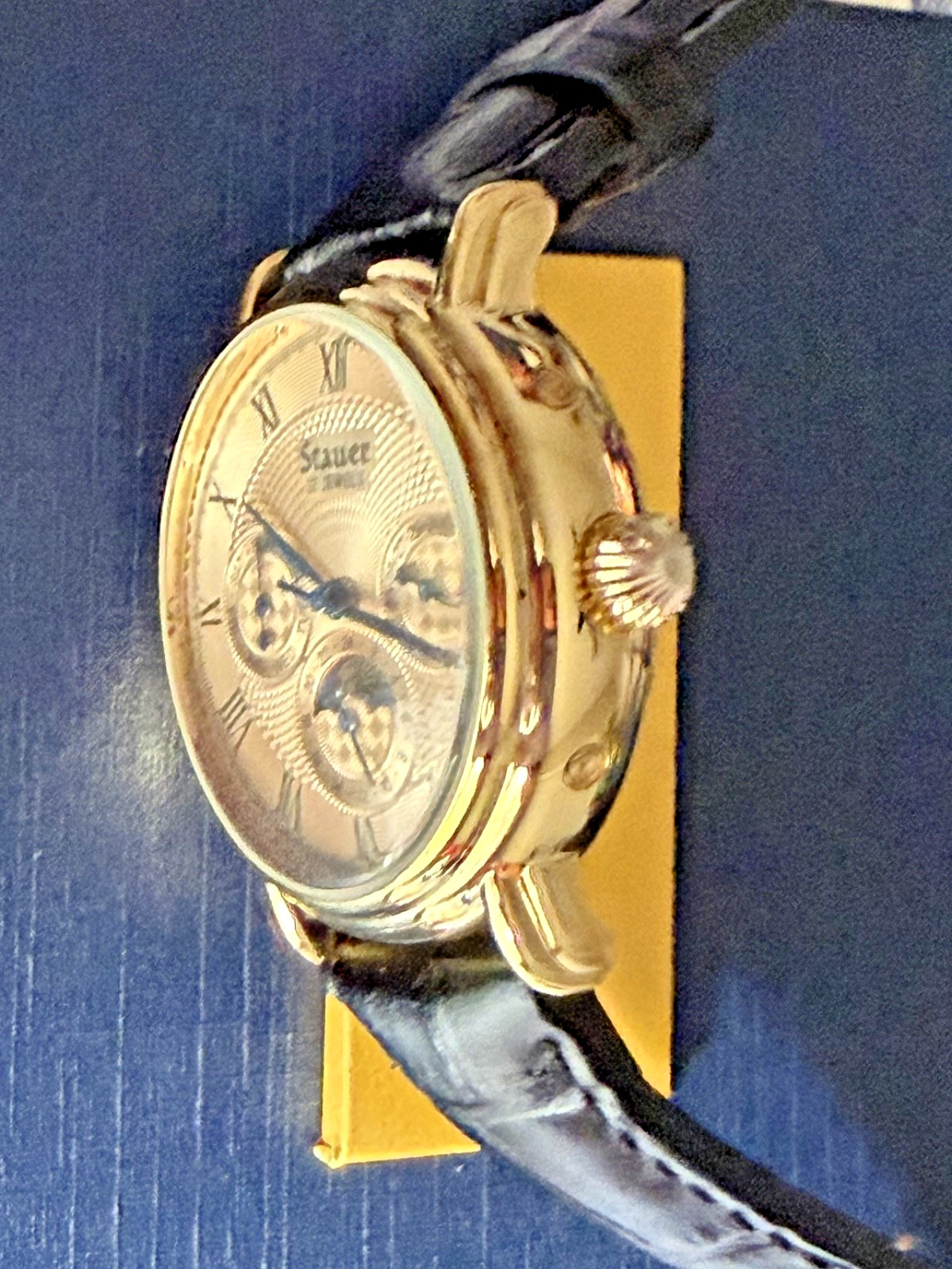 STAUER MAGNIFICAT II AUTOMATIC MEN’S WATCH MODEL 20193 NEW/OLD STOCK WATCH