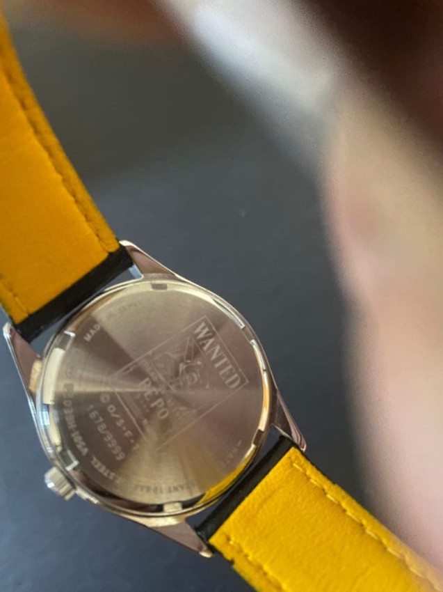 Seiko One Piece Trafalgar Law Time Shambles Leather Band Japan