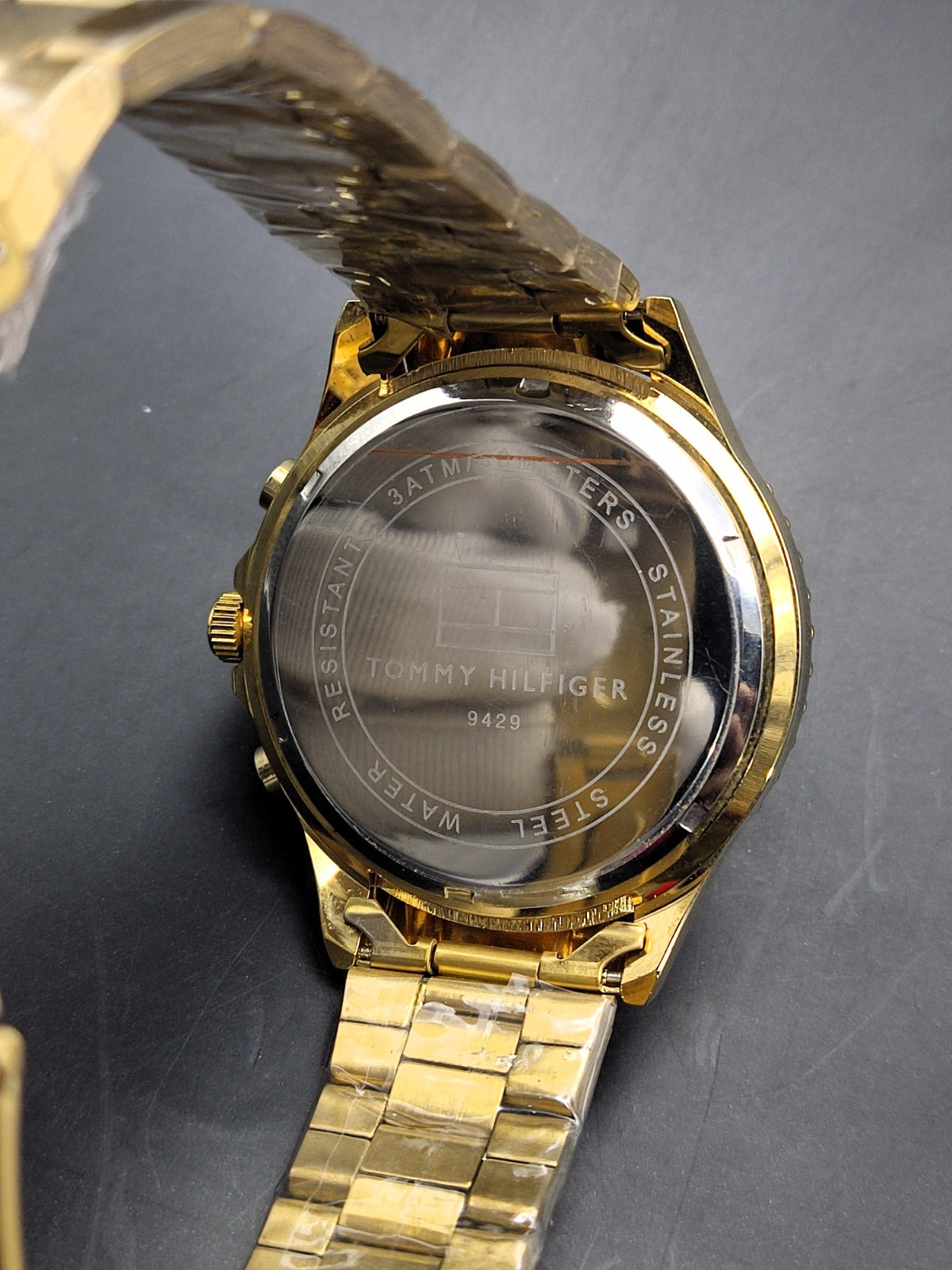 #Refurbished Amazing Tommy Hilfiger Chronograph Silver Dial Men’s Wrist Watch