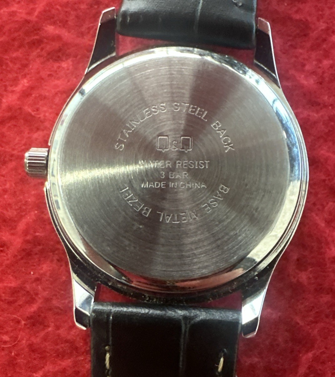 Q&Q QUARTZ WOMEN WATCH 3 BAR (NEW BATTERY )