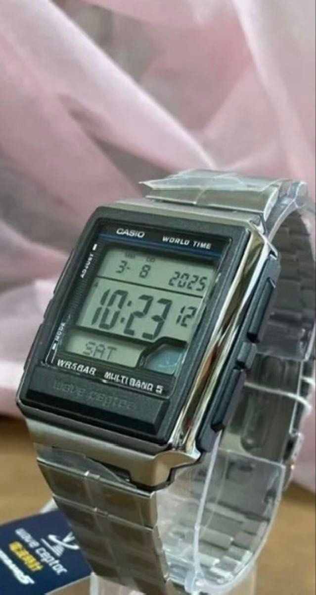 CASIO WAVE CEPTOR Radio Clock Super Illuminator Type WV-59RD-1AJF Men’s Watch