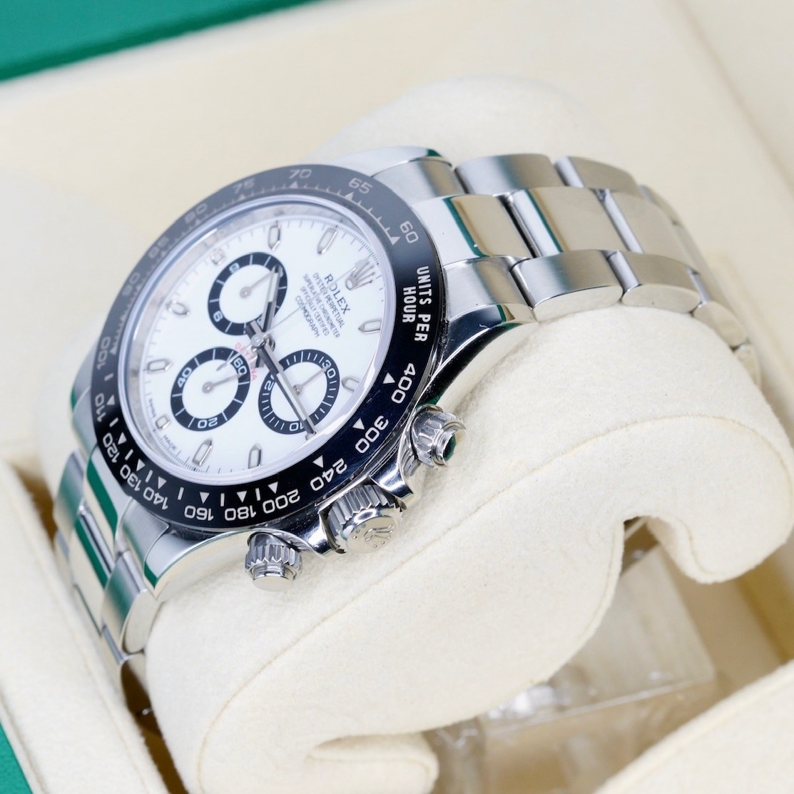 Rolex Daytona 116500LN PANDA White Dial Black Sub Dials Stainless Steel 40mm