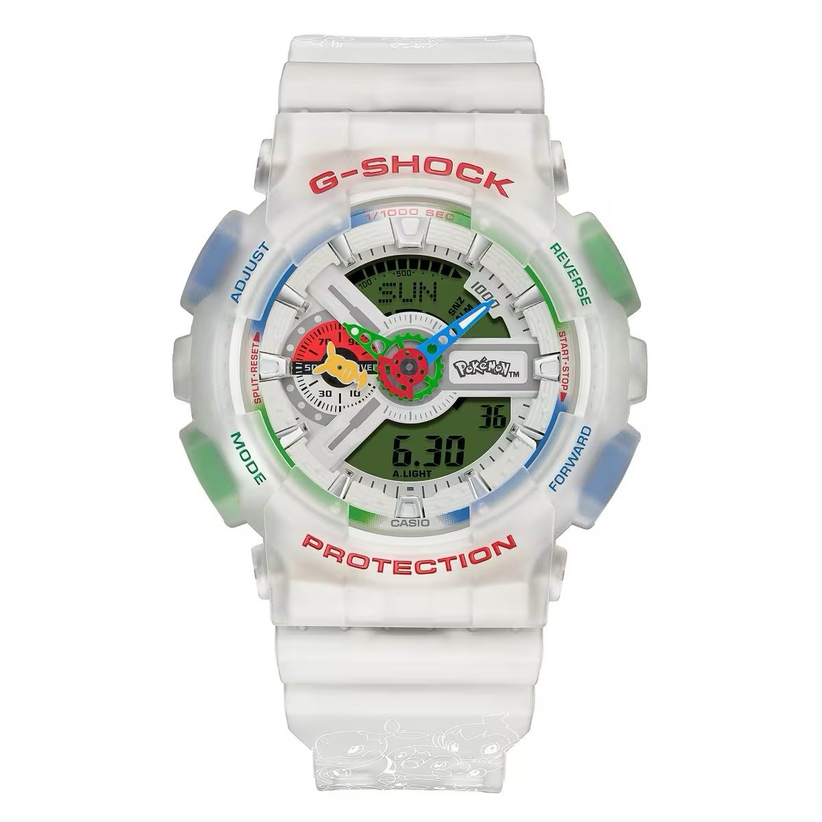 CASIO G-SHOCK x Pokemon GA-110PKM-7A Limited 30th Anniversary In Hand