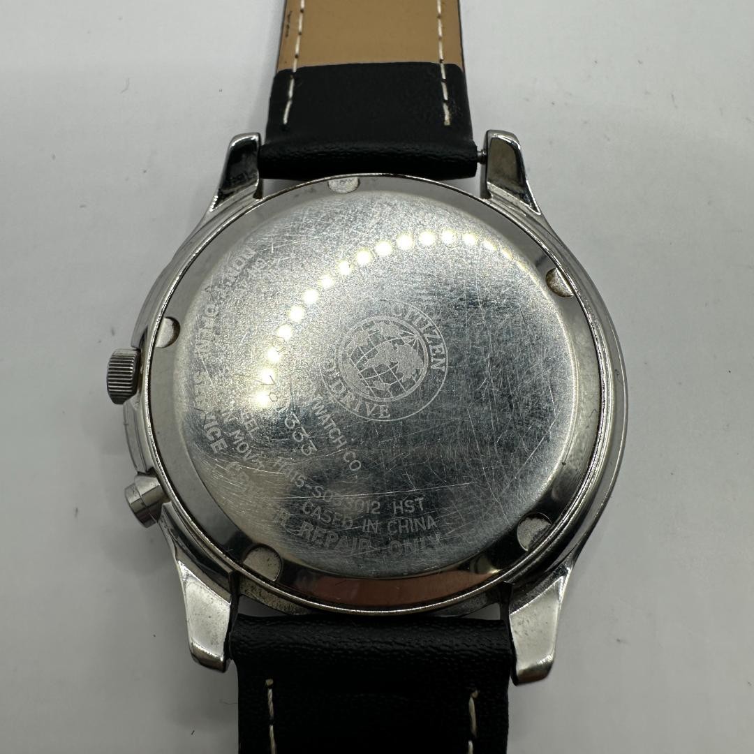 Citizen Eco-Drive H415-S033012 Solar Watch Pre-Owned