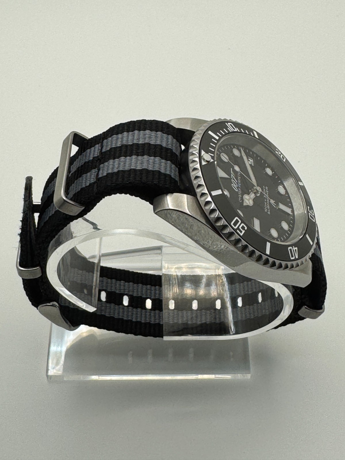 James Bond 007 BOND ‘Goldfinger’ Seiko NH35 Automatic Movement Watch Black
