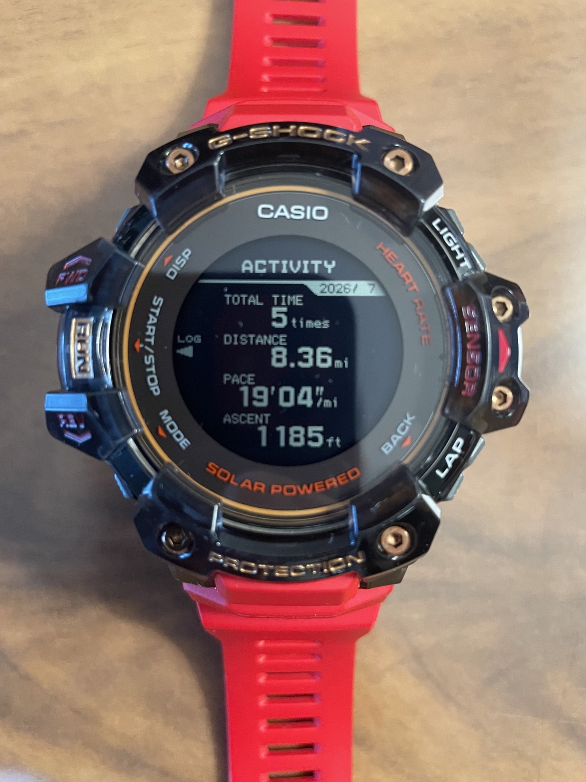 Casio G-Shock G-SQUAD PRO GBD-H1000-4A1JR Limited Edition 56.3mm Blk Resin/Stlss