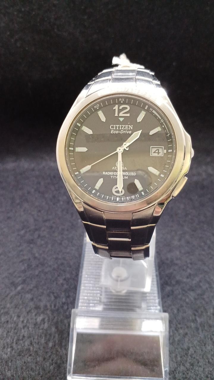 CITIZEN H410-T003788 Solar Radio Controlled Watch Used