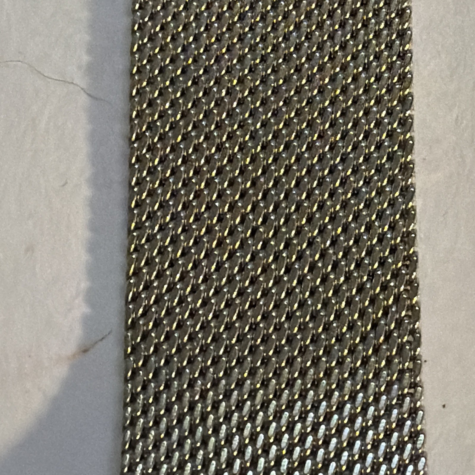 Gadyson Quartz 40mm Silver Stainless Steel Black/White Arabic Dial Mesh Band