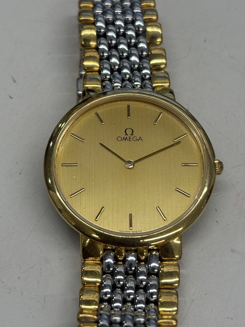 B6104 OMEGA combination quartz watch Safe packing!