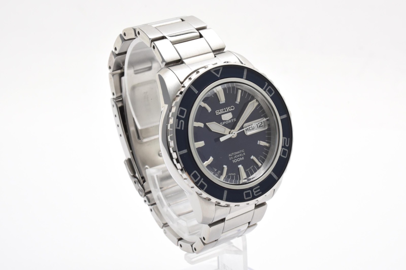 [Near MINT] Seiko 5 Sports 7S36-04N0 Automatic Blue Dial Men’s Watch Japan