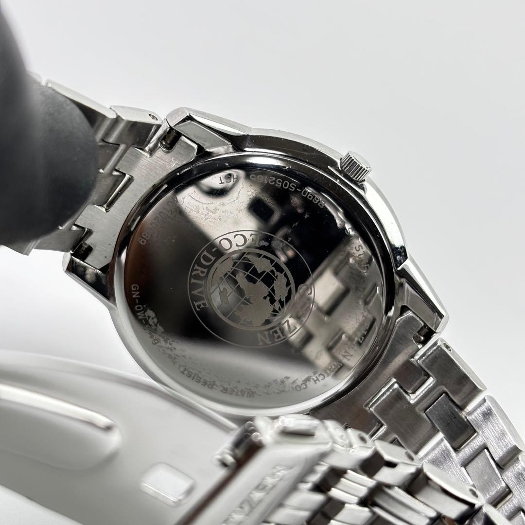 CITIZEN Eco-Drive B690 wristwatch, working condition, used. 【USED】